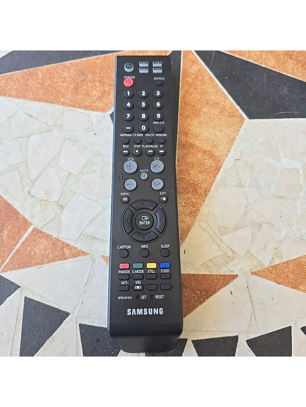 Samsung Replacement TV Remote Control Model Number BP59-00107A Untested
